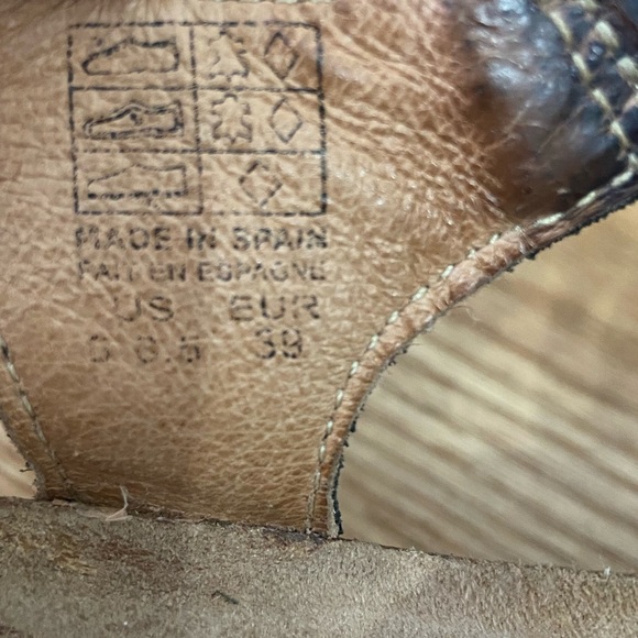 Taos Footwear Women's Julia Wedge Strappy Sandals Black Sz 8-8.5 - Picture 5 of 11